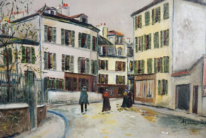 Maurice Utrillo - Place Jean-Baptise-Clément | MasterArt